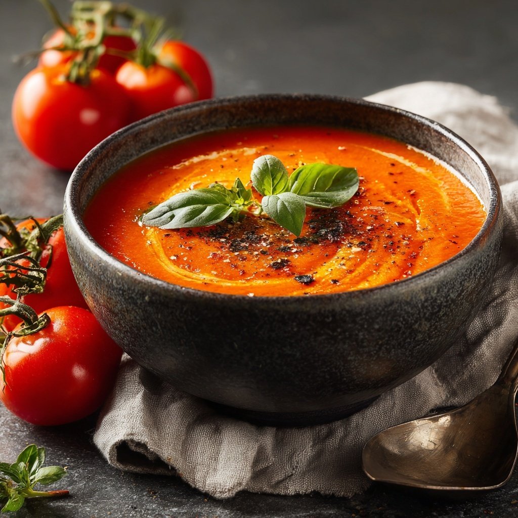Smoky Roasted Tomato Soup