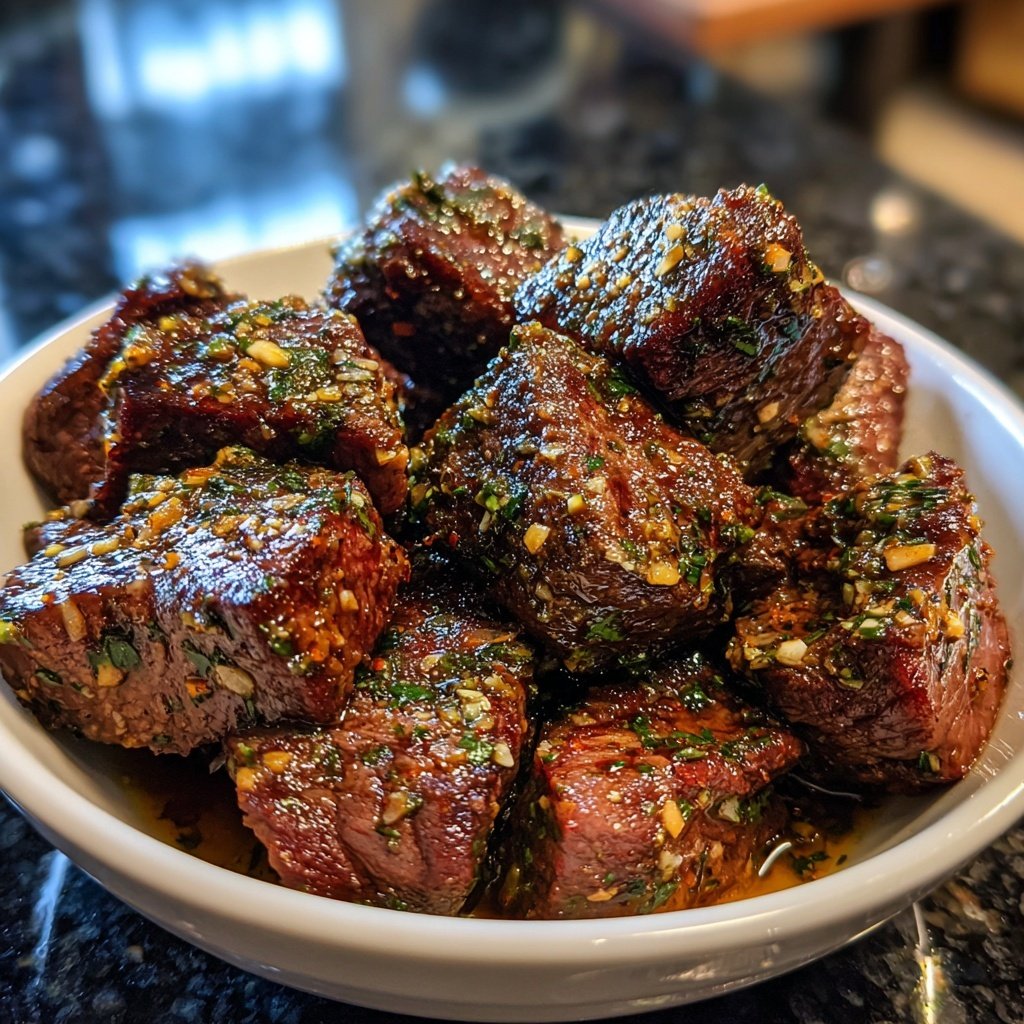 Garlic Butter Steak Bites
