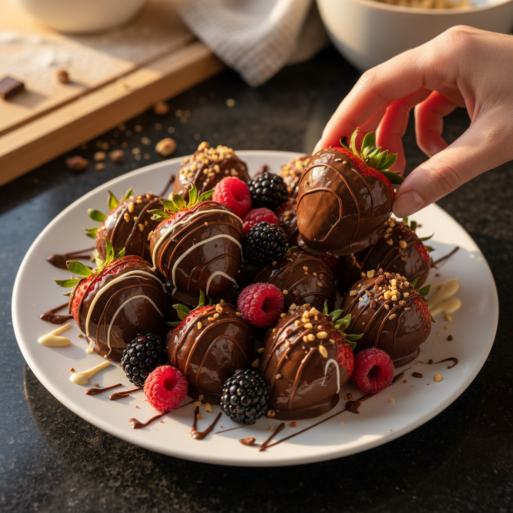 Decadent Chocolate-Covered Berries