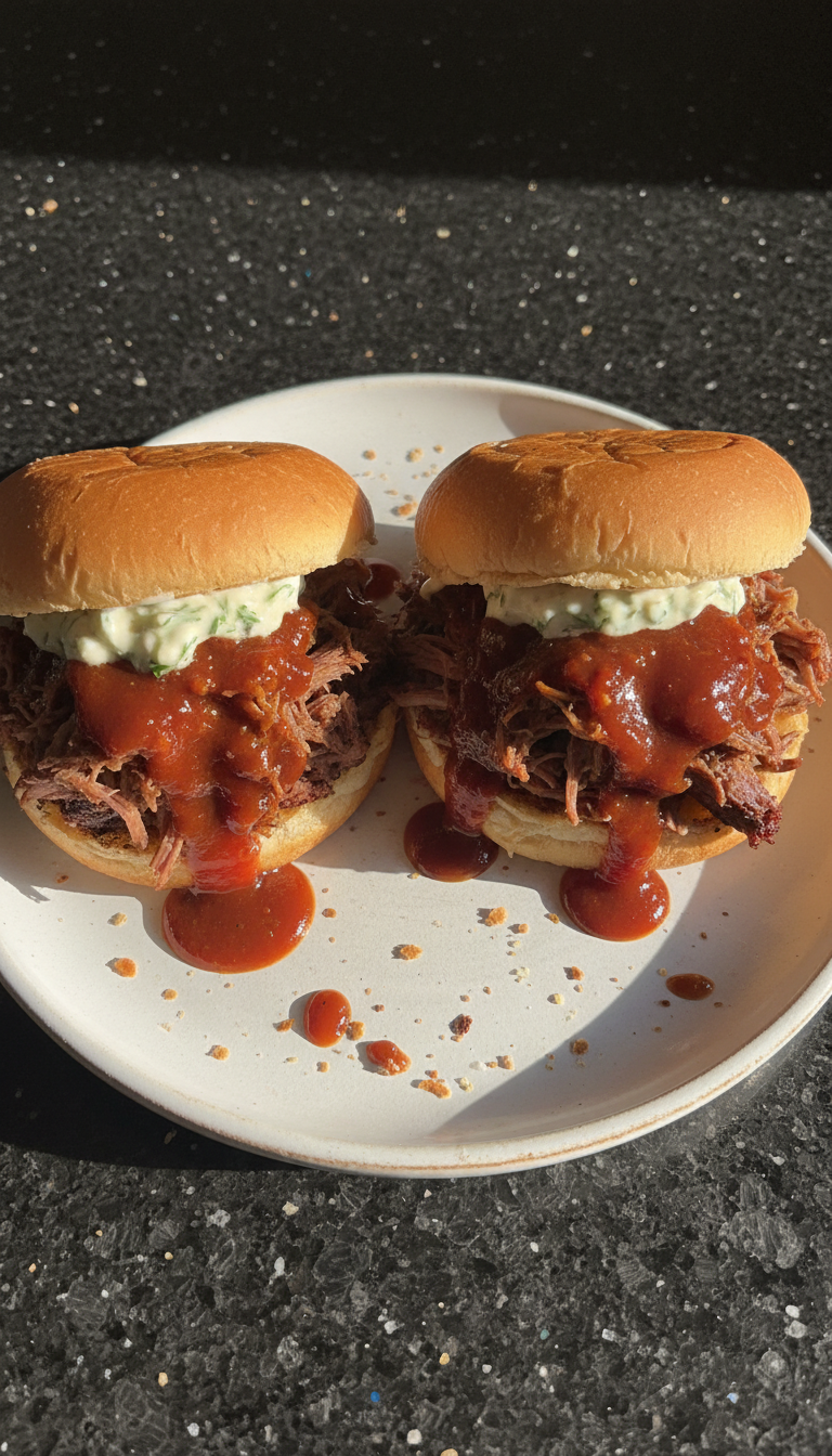 Barbecue Beef Sandwiches with Aioli