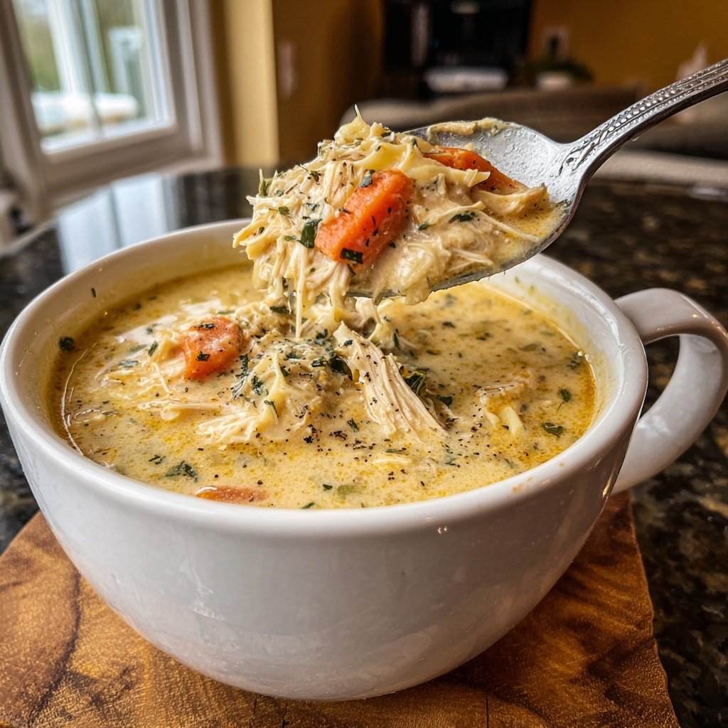 Creamy Chicken Noodle Soup Ultimate