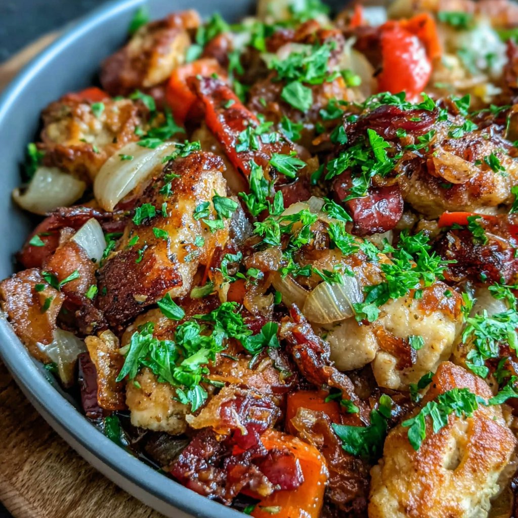 One Pan Chicken Veggies
