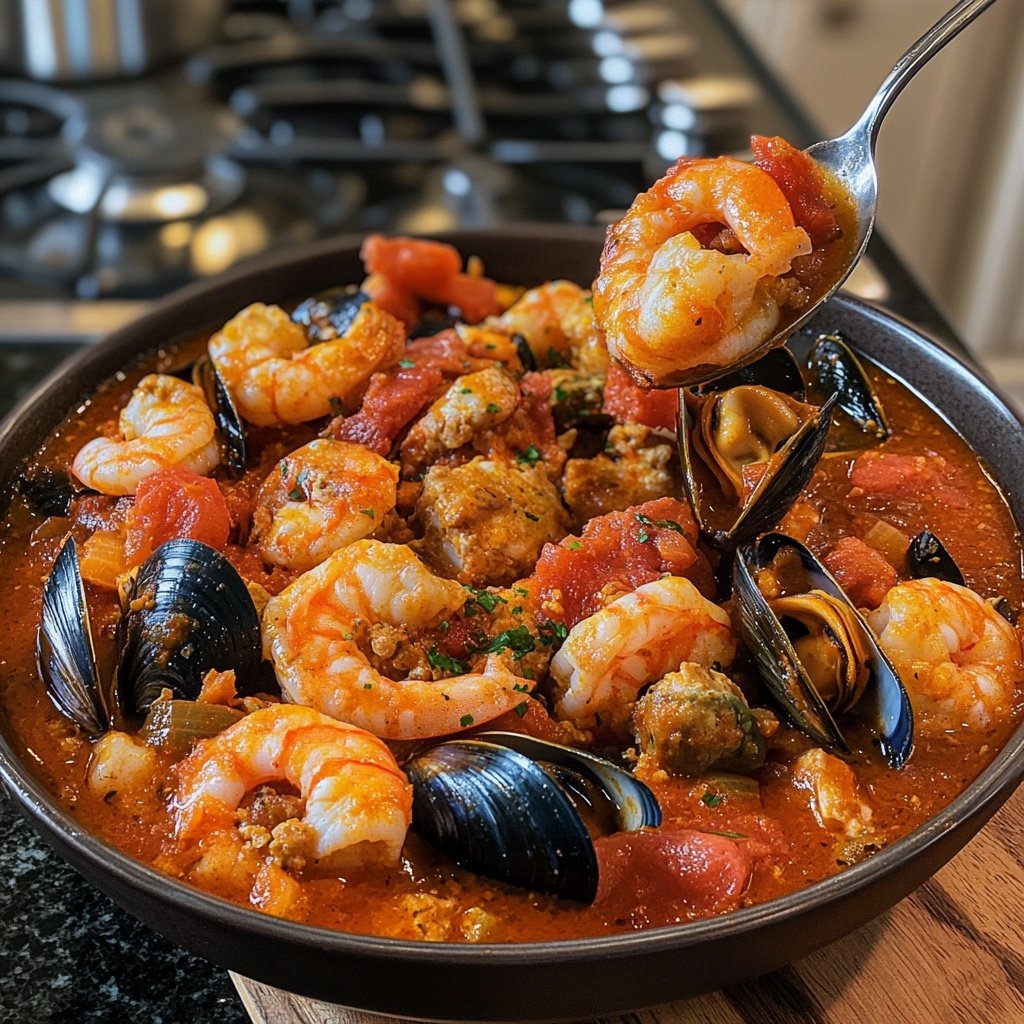 Savor Every Spoonful of Easy Cioppino Delight