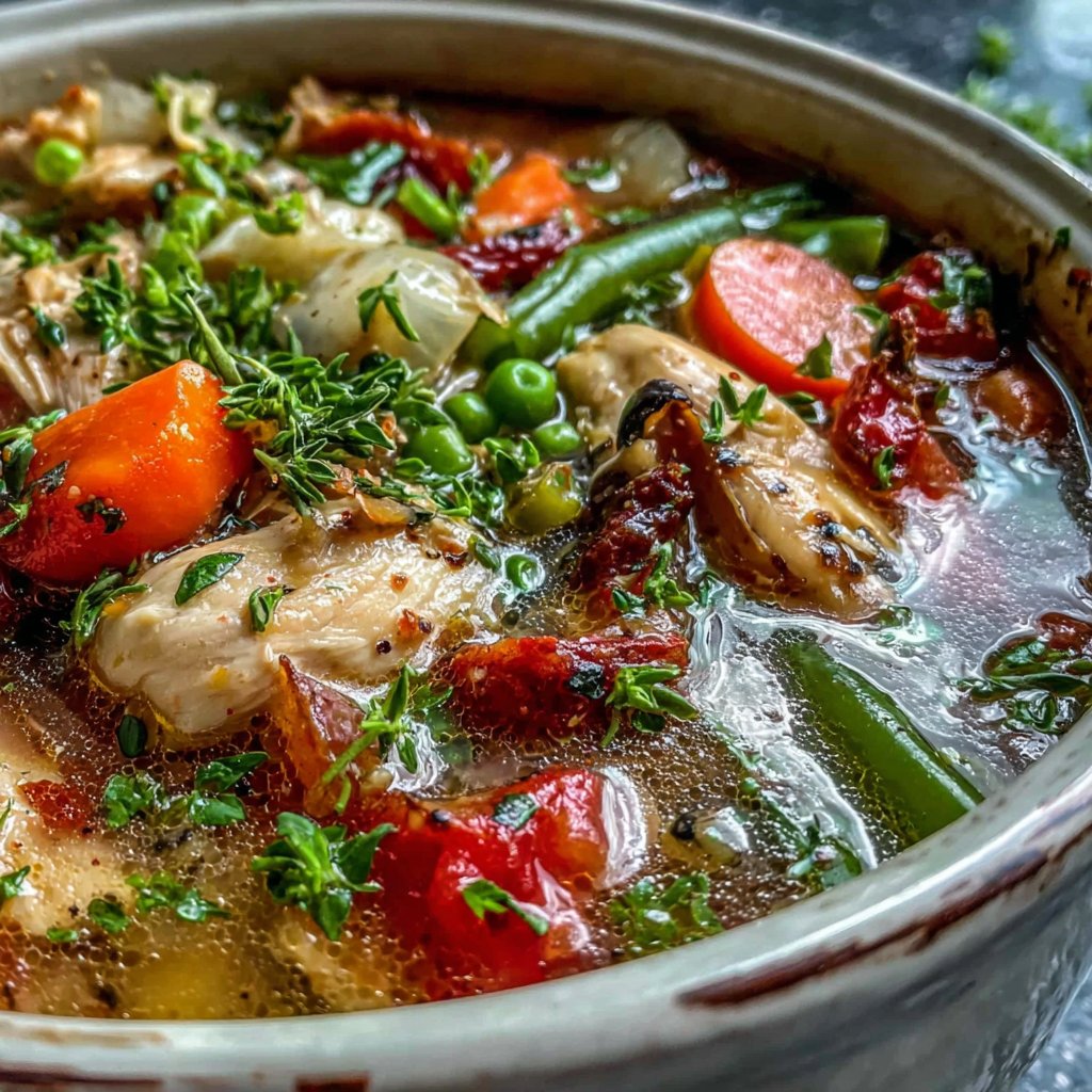 Chicken Vegetable Soup Protein