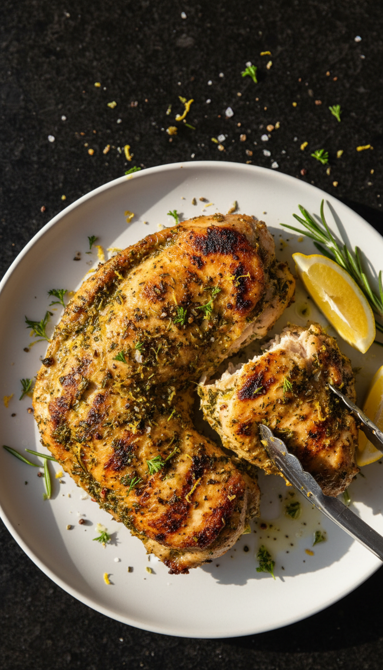 Zesty Lemon Herb Grilled Chicken