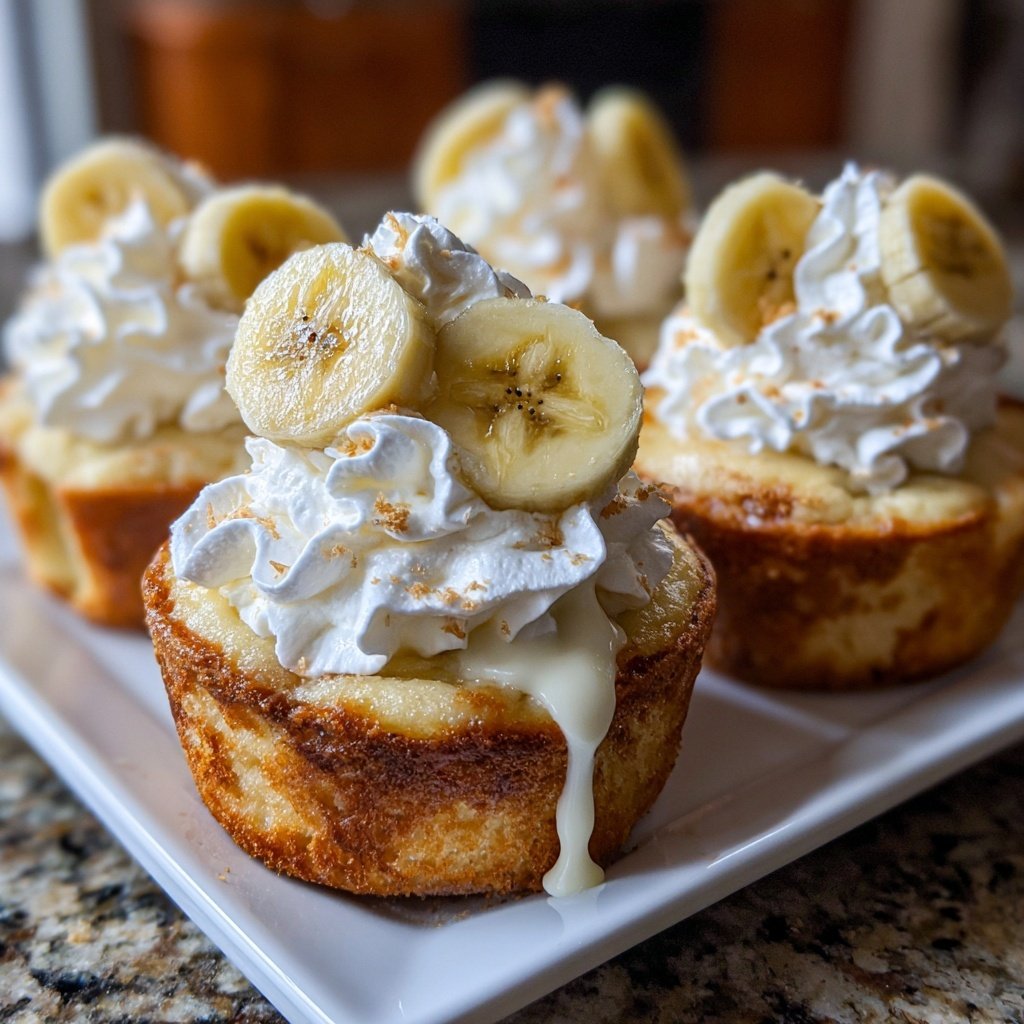 Banana Cream Pie Cupcakes