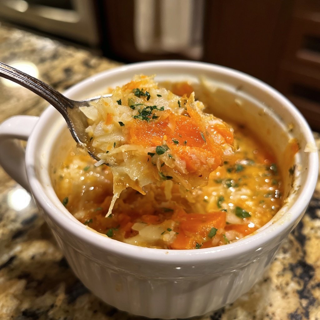 Carrot Potato and Cabbage Soup
