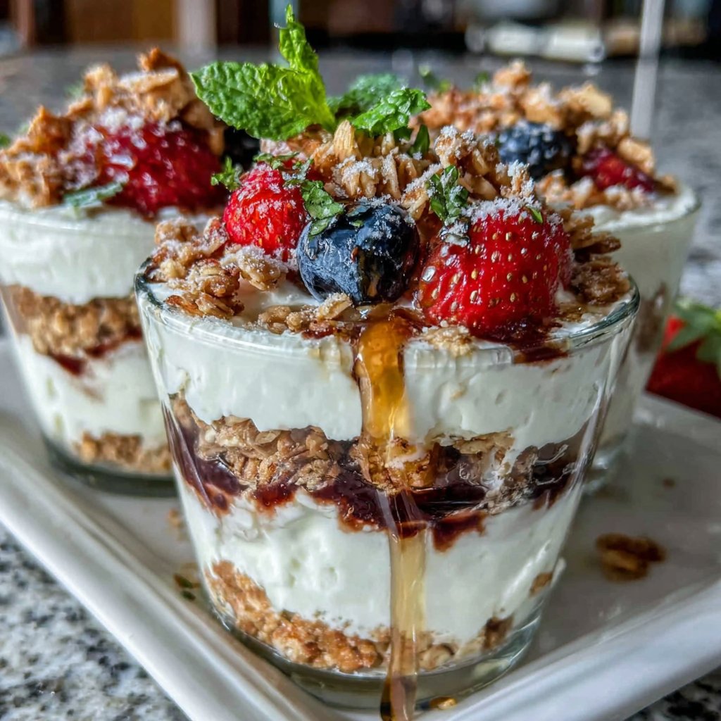 Greek Yogurt Parfait Bar