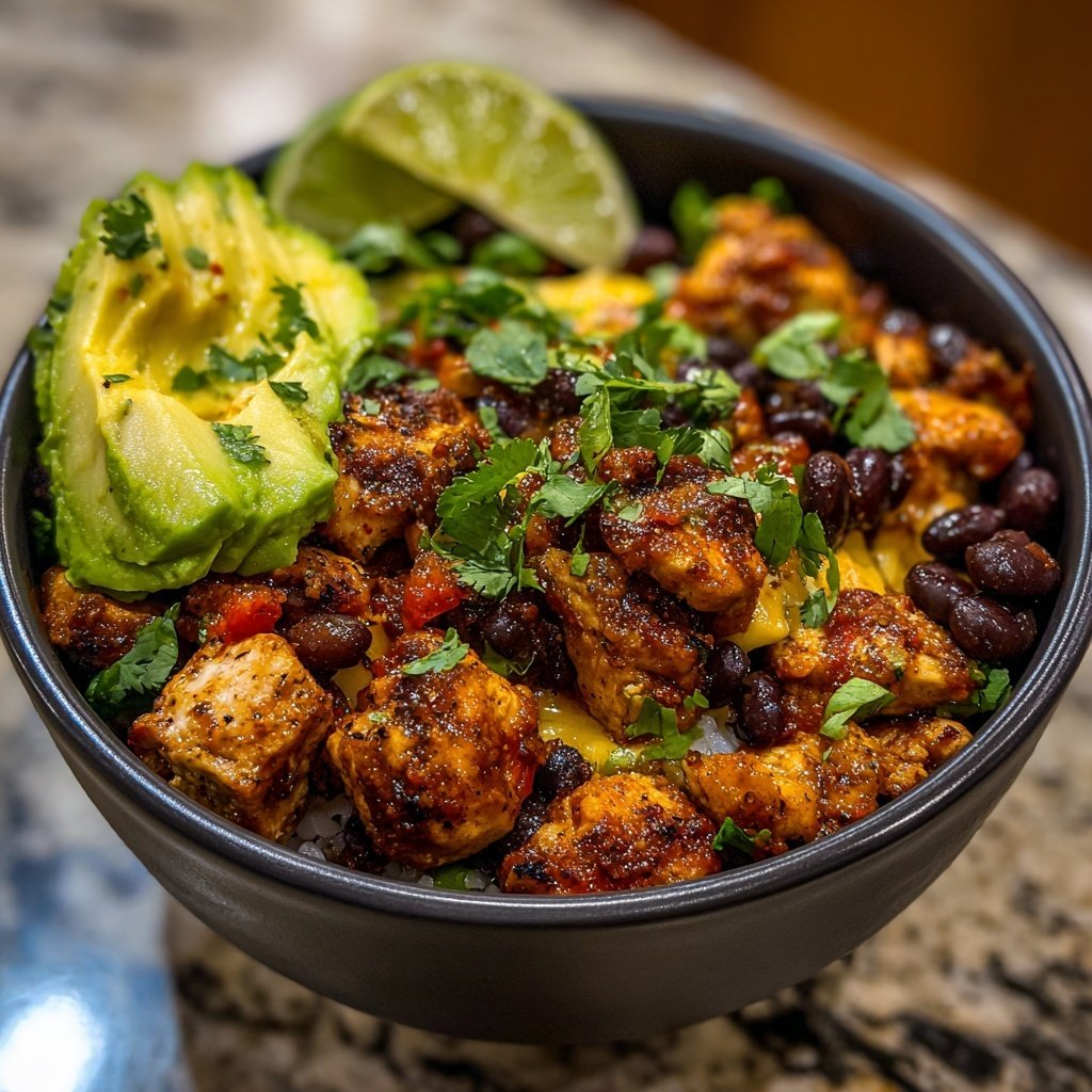 Chipotle Chicken Burrito Bowls