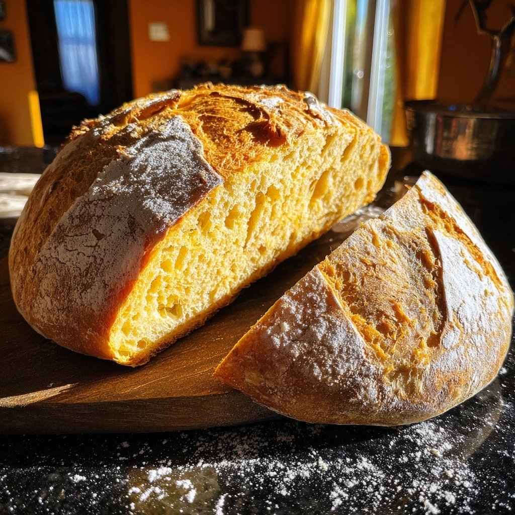 Simple Artisan Bread Four Ingredients