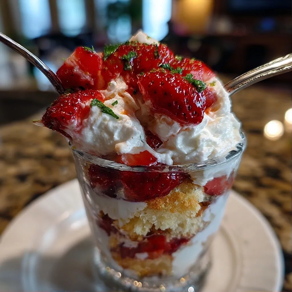 Strawberry Shortcake Parfaits