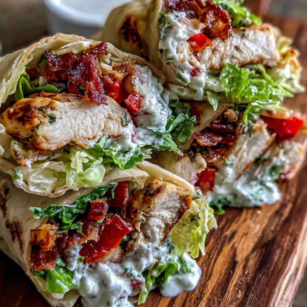 Protein-Powered Lunch Wraps