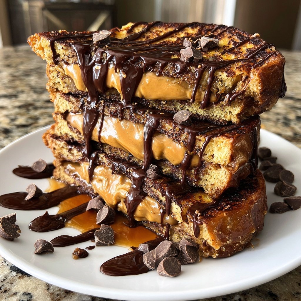 Peanut Butter Cup French Toast