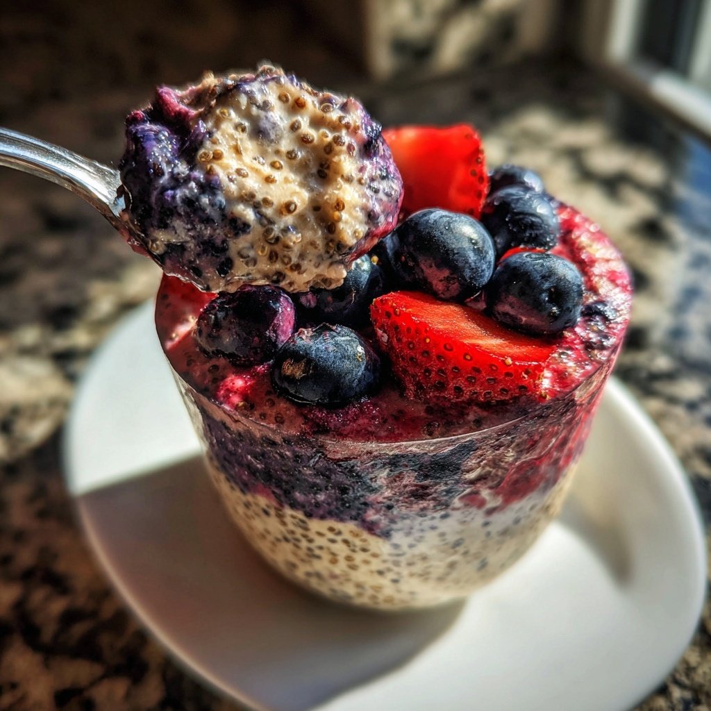 Creamy Berry Quinoa Parfait