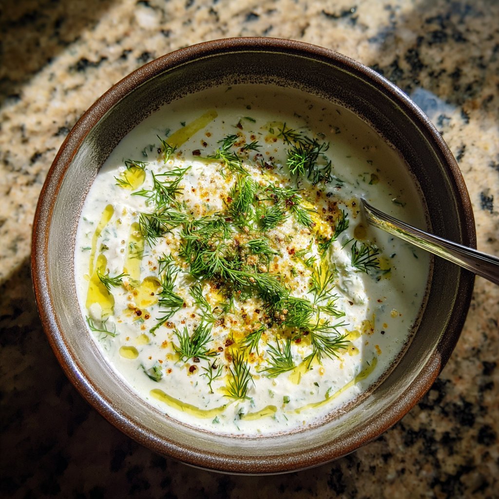 Chilled Cucumber & Yogurt Soup
