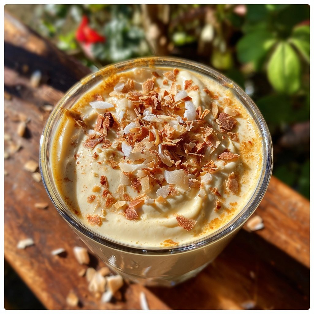 Coquito Coconut Eggnog Rum Spiced