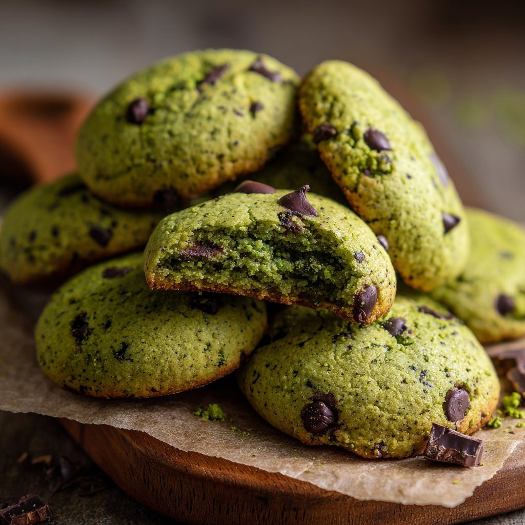 Matcha Green Tea Cookies