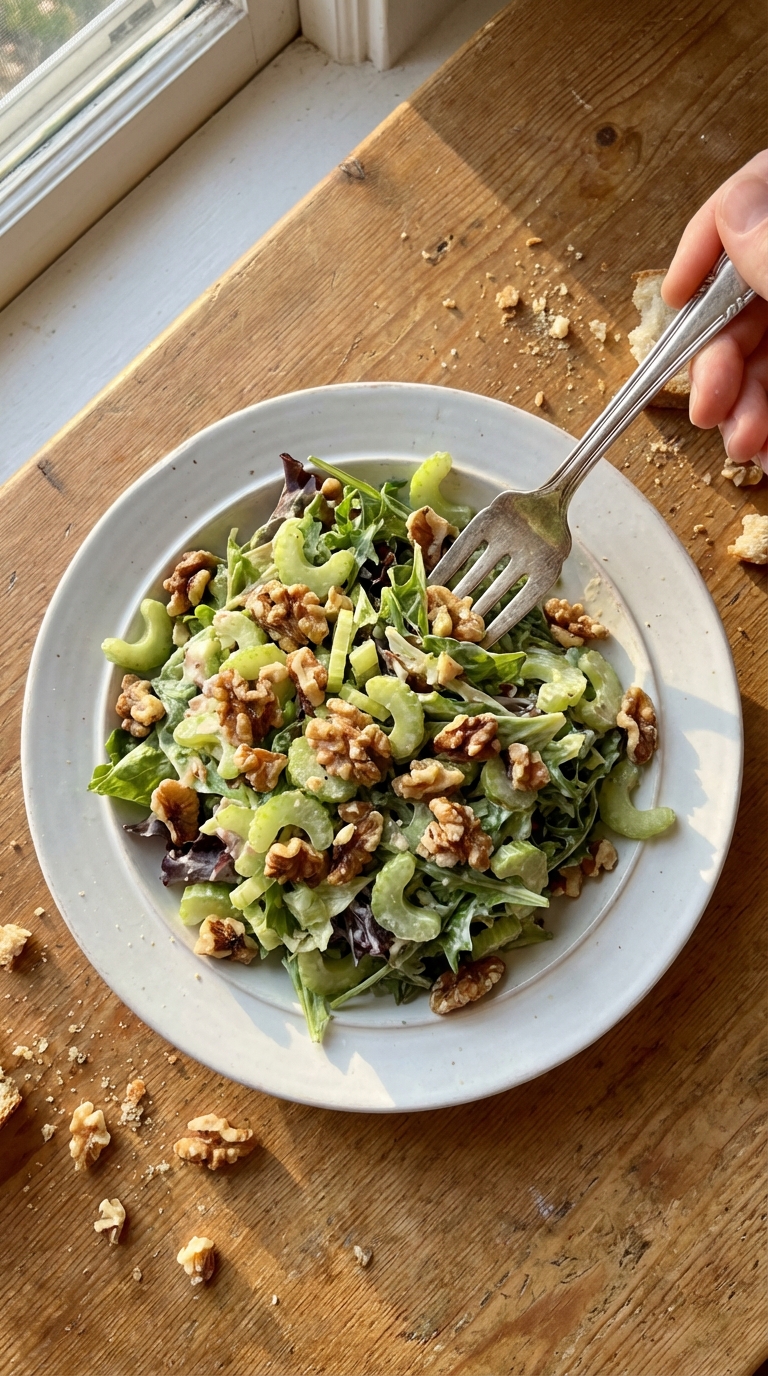 Classic Celery and Walnut Salad