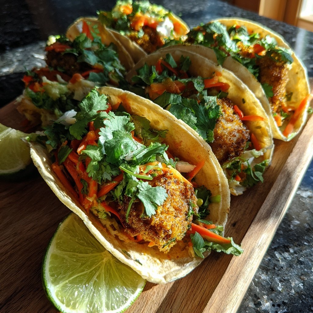 Spicy Jamaican Fish Tacos