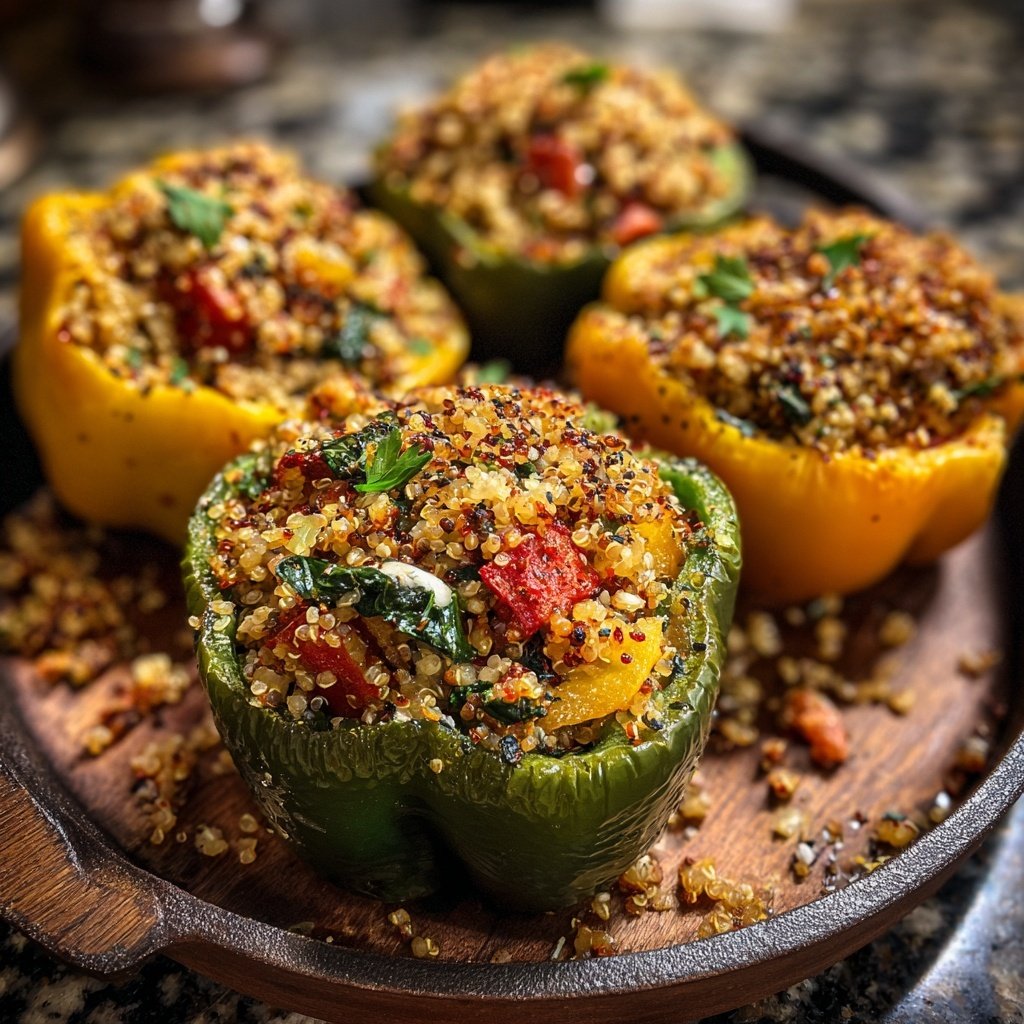 Hearty Vegetable Stuffed Peppers