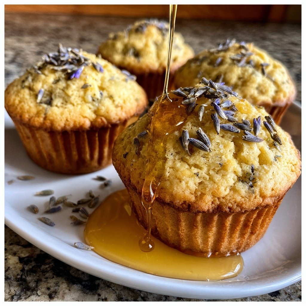 Lavender Honey Cupcake Bliss