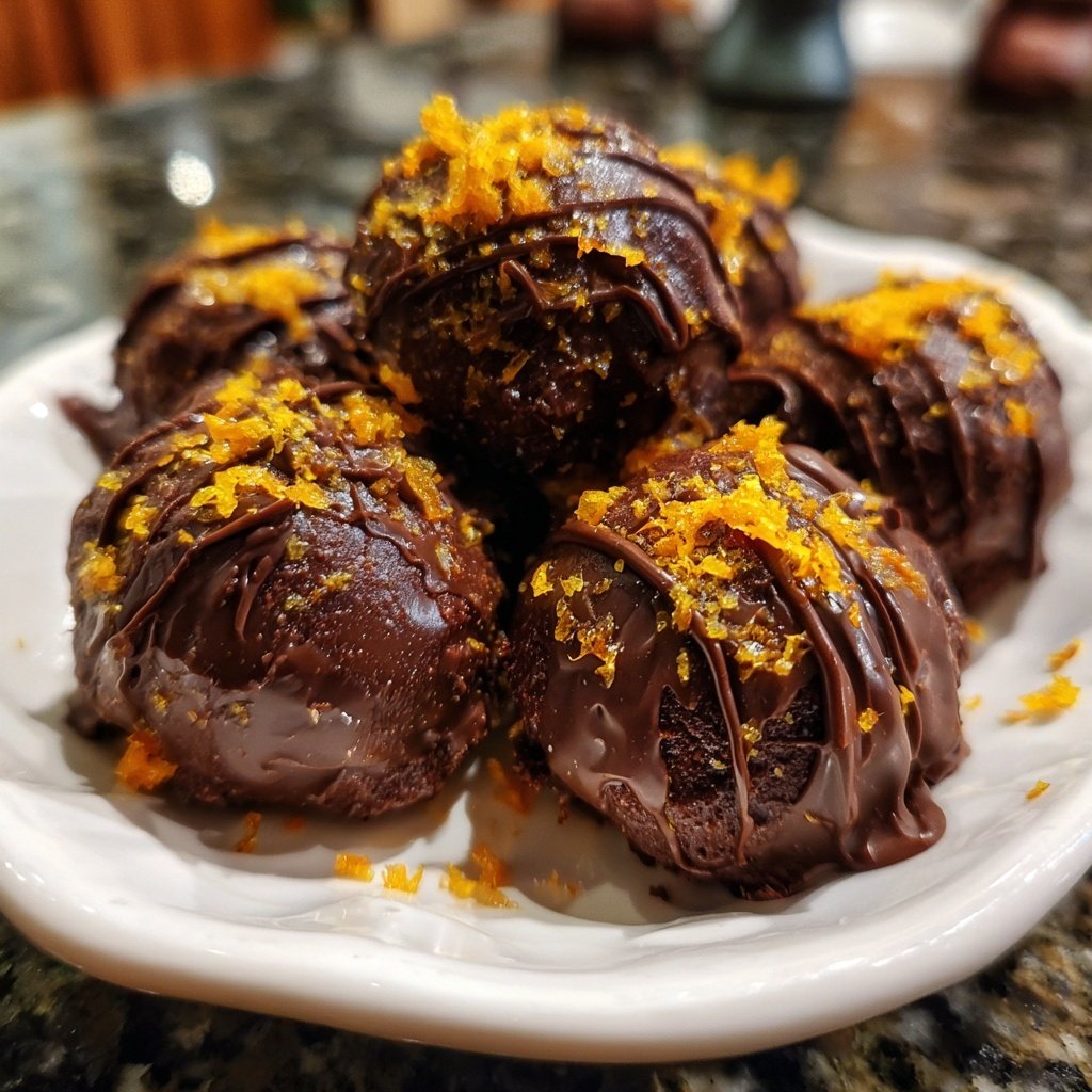 Chocolate Orange Delight Bites