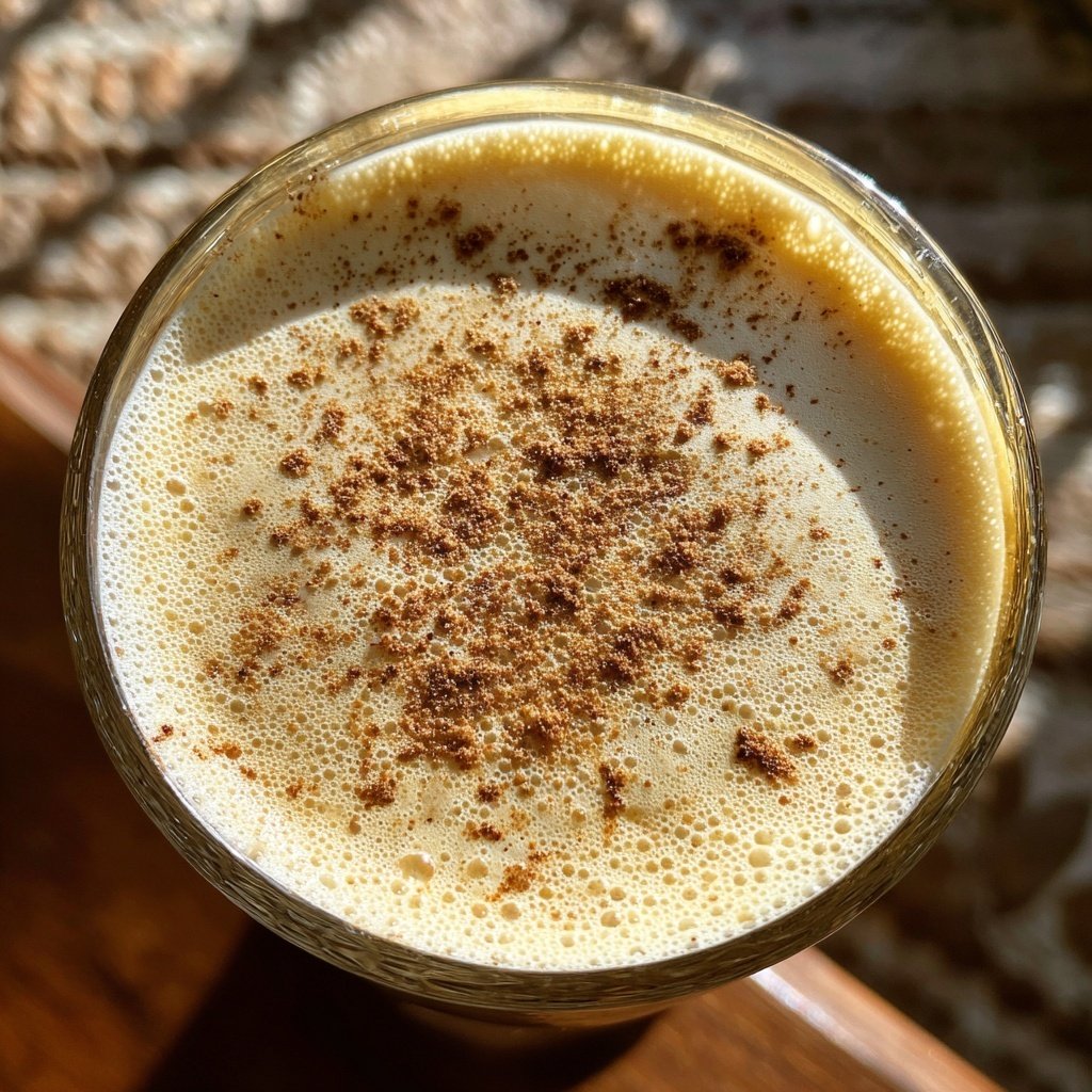 Dairy Free Eggnog with Almond Milk