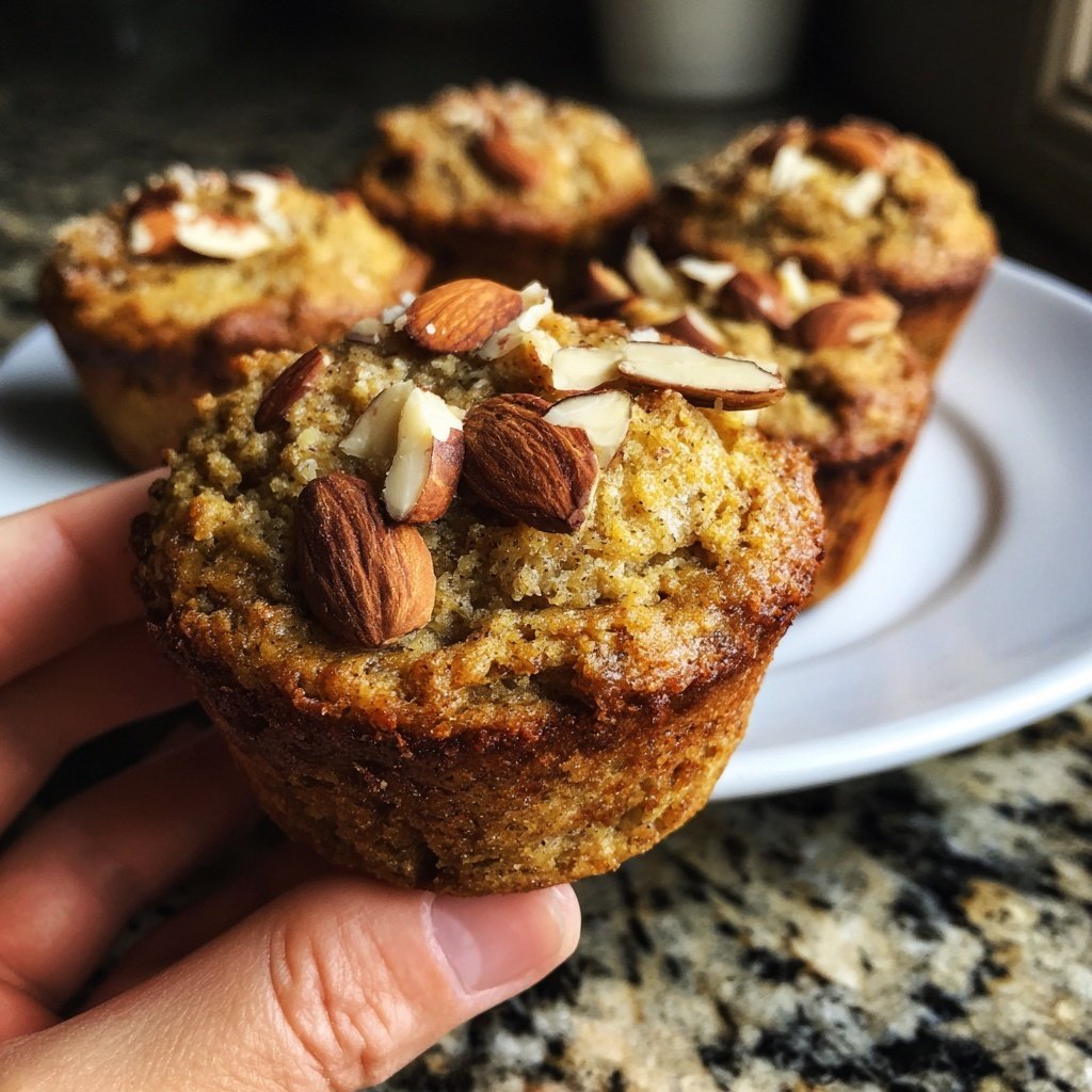 Banana Almond Flour Muffins